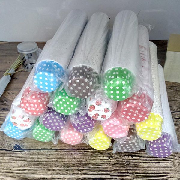 

100pcs wedding cupcake wrappers cupcake liners baking muffin cup cake wrappers case birthday baby shower party favors cake decor