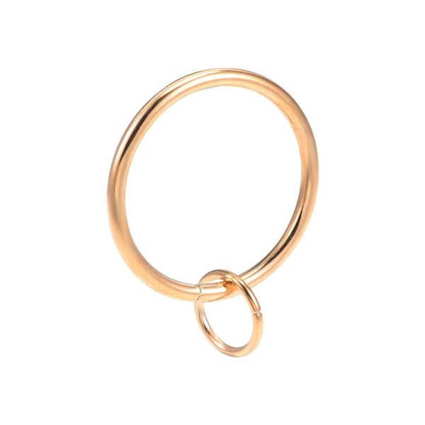 

uxcell 14 pcs curtain ring metal 37mm inner dia drapery ring for curtain rods gold for holding curtains and window curtains