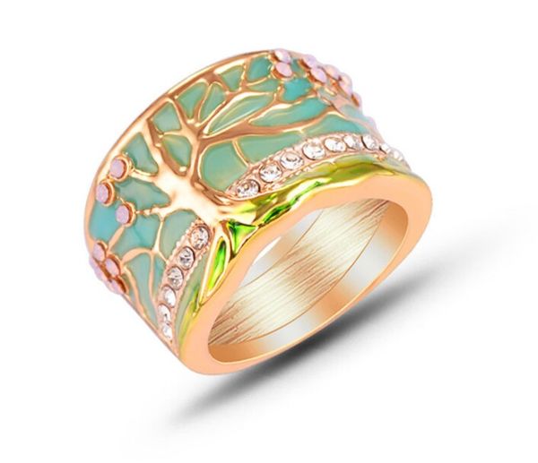 

women's ring creative new fashion retro life tree design accessories wholesale, Silver