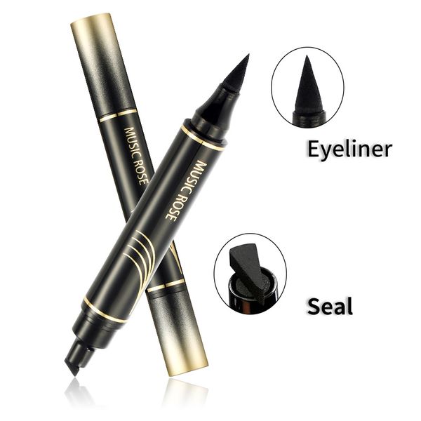 

1 pcs double ends eyeliner pen eye makeup waterproof long lasting seal eyeliner