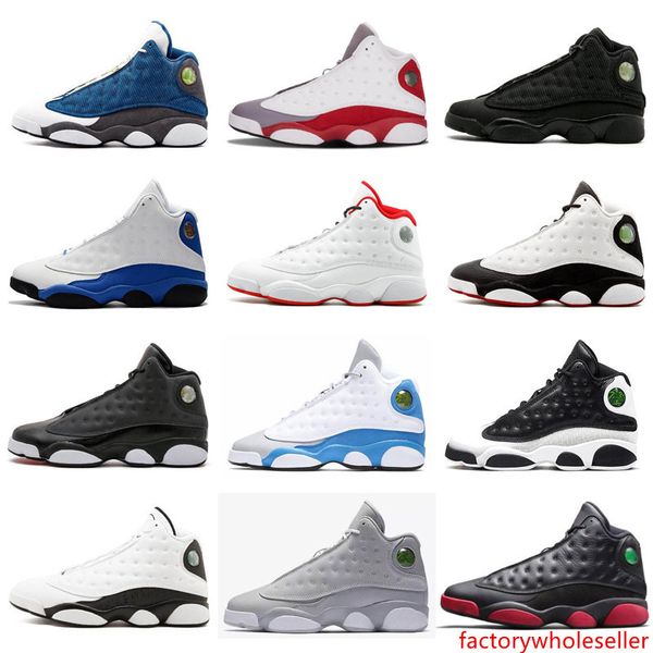 

13 xiii bred chicago flint atmosphere grey men women basketball shoes 13s he got game melo dmp hyper royal retro sneakers shoes