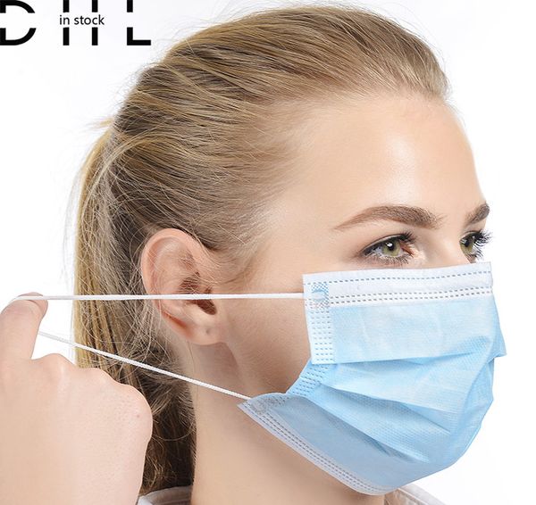 

household men madam medical disposable surgical masks are available to prevent dust breathe germs viruses droplets fog and