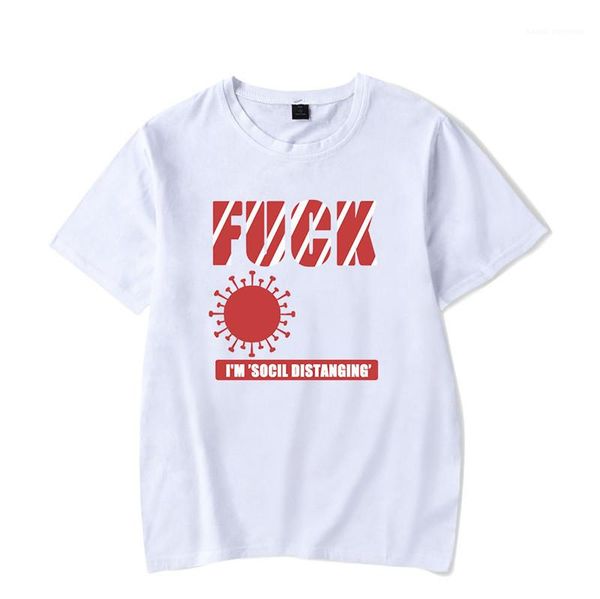 

tshirts i survived 2020 tshirts printed short sleeve o neck couples casual man tees summer designer mens, White;black