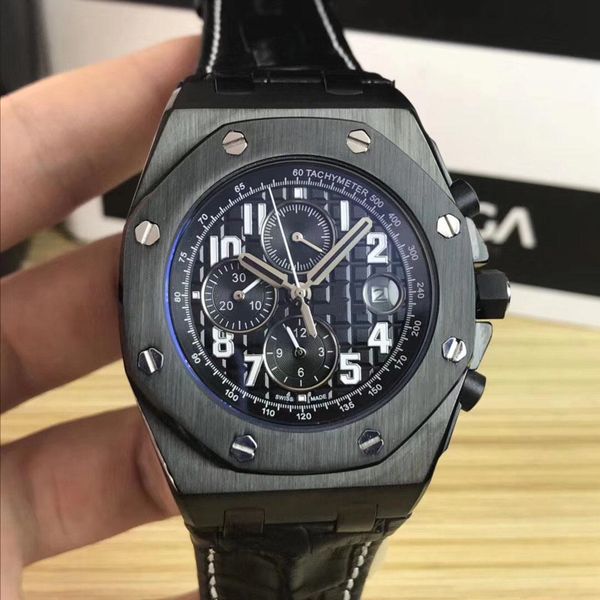 

6 цвета роскошных часов мужчина часов 42мм королевский дуб оффшорного Автоматичес