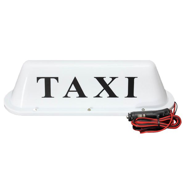 

car vehicle taxi cab roof dome led sign lamp shell magnetic base