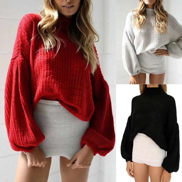 

women sweater utumn winter lace elegant ladies winter women fashion sleeve round neck long sleeve solid sweater blouse #3, White;black