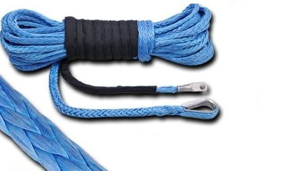 

5tx15m---7t nylon winch towing rope atv utv tow trailer cable rope lifting sling