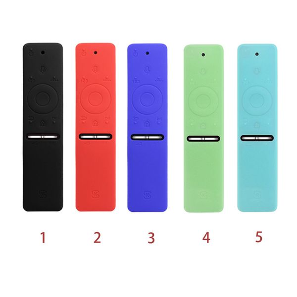 

colorful cool protective case remote control smart tv soft silicone non-slip accessory solid dustproof anti impact for samsung