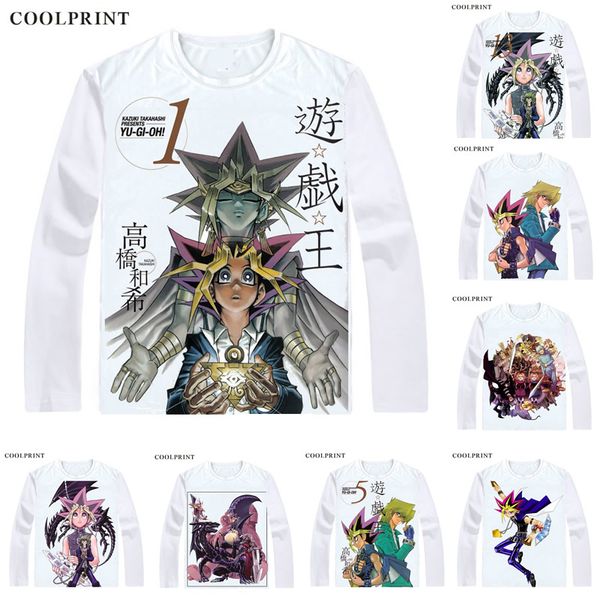 

millennium puzzle sennen pazzuru t shirt duel monsters yu-gi-oh king of games men t-shirt casual vintage tshirt long sleeve shirts, White;black
