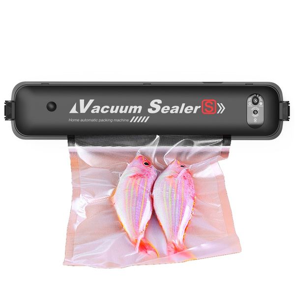

90w vacuum sealer machine food sealer automatic vacuum air sealing system for food preservation dry moist food modes