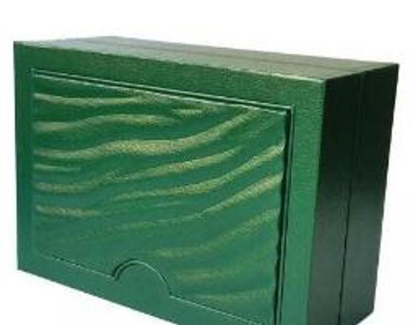 

2020 бесплатная доставка лучшие швейцарские часы green box оригинальные бумага подарочные коробки кожаный мешок карты 160, Black;blue
