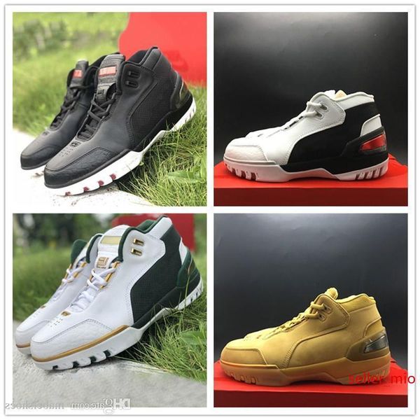 

2019 zoom generation qs basketball shoe lebrom 1s three colors upper leather unique designer mens trainer sneaker