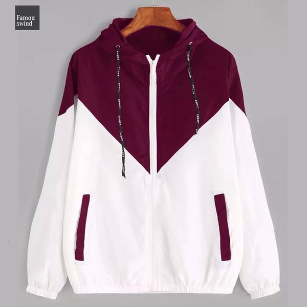 

черный windbreak куртка женщин с длинным рукавом с капюшоном пальто wj017 весна осень повседневная тонкий основные куртки плюс размер 4xl дл, Black;brown