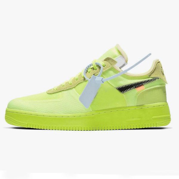 

2019 designer forces volt running shoes women mens trainers forced one sports skateboard classic 1 green white black warrior sneakers, White;red