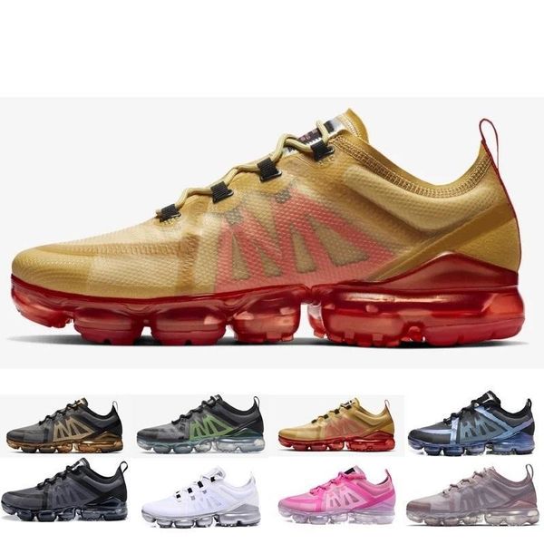 

new casual shoes tn plus woman shock casual shoes metal gold green red purple utility fashion mens shoes size us5.5-11, Black