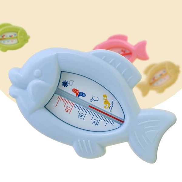 

cartoon fish shape floating baby bath thermometer water temperature meter