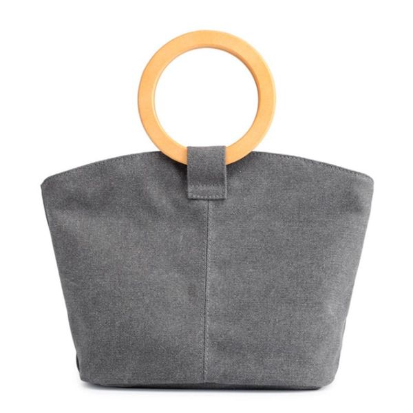 

women's mini solid color bag casual canvas small shell bag wholesale small handbag