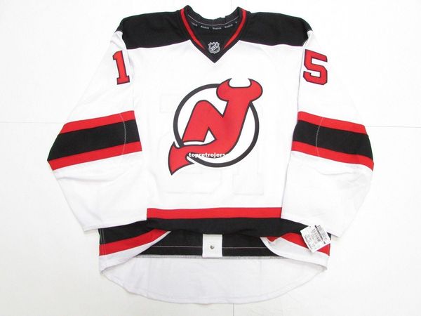 

custom petr sykora new jersey devils away edge 2.0 7287 hockey jersey stitch add any number any name mens hockey jersey xs-6xl, Black;red