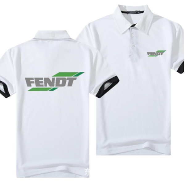 

summer for fendt short sleeve polos shirt men turn-over collar fashion casual slim breathable solid color business men shirt 9