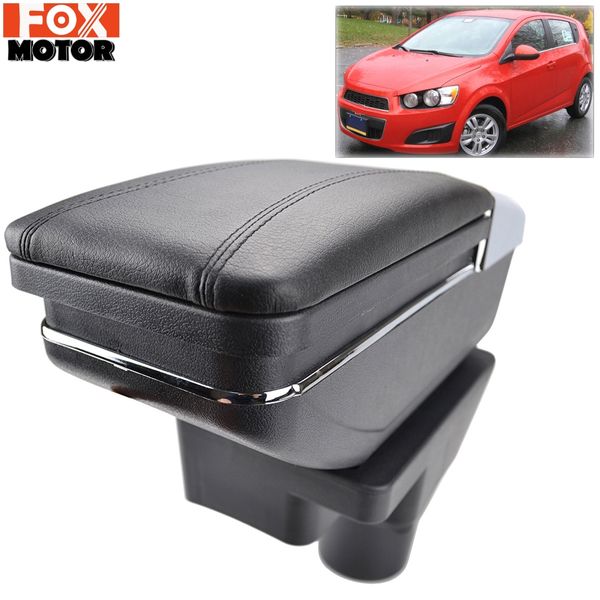 

armrest for sonic / aveo 2012-2018 center centre console storage box arm rest rotatable holden barina 2013 2014 2015