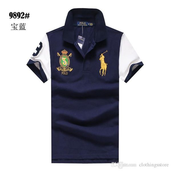 

ralph lauren мужская марка с коротким рукавом дизайнер футболки высокого качества моды polo классический luxury с коротким рукавом корона ло, White;black