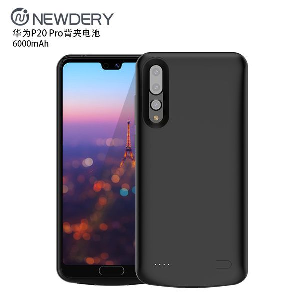 

newdery applies huawei p20 pro back clip mobile power charging treasure p20 pro soft side phone case