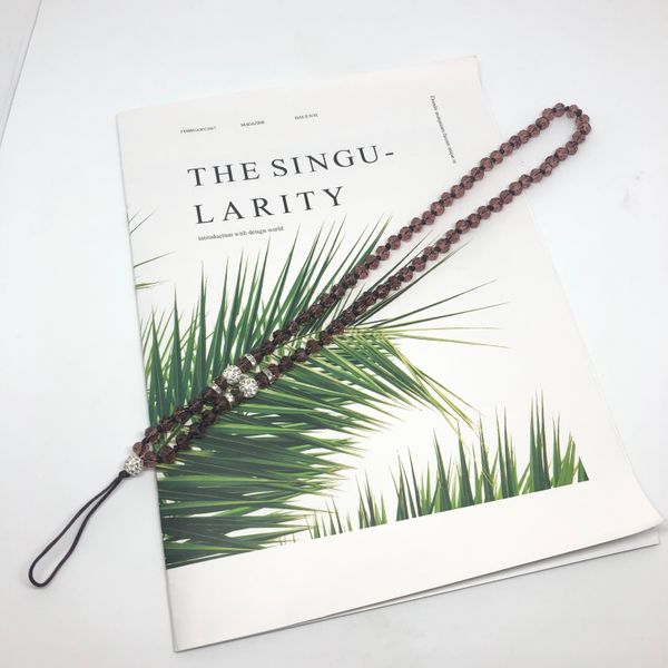 

universal new crystal straps black/blue/white 15 colors available long strap for all cell phones string neck strap