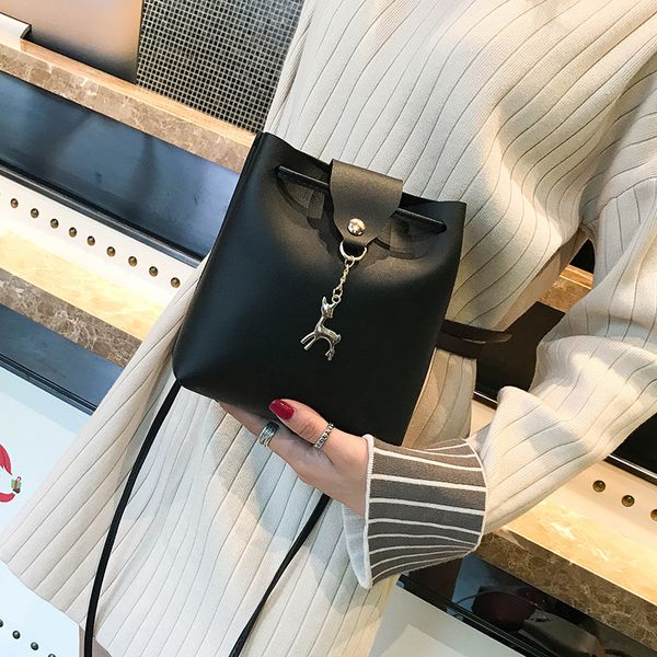 

new waist bag pu material ladies belt bag quality fawn decoration belt style large-capacity shoulder mass wholesale