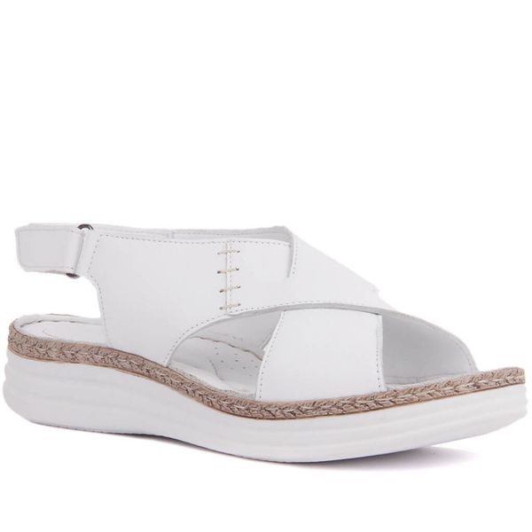 

sail-lakers leather women sandals summer comfortable causal shoes woman peep toe platform bottom fashion mother ladies sandals sandalias, Black