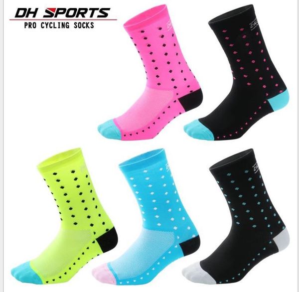 

cycling professional socks running basketball sweat-absorbent socks, Black