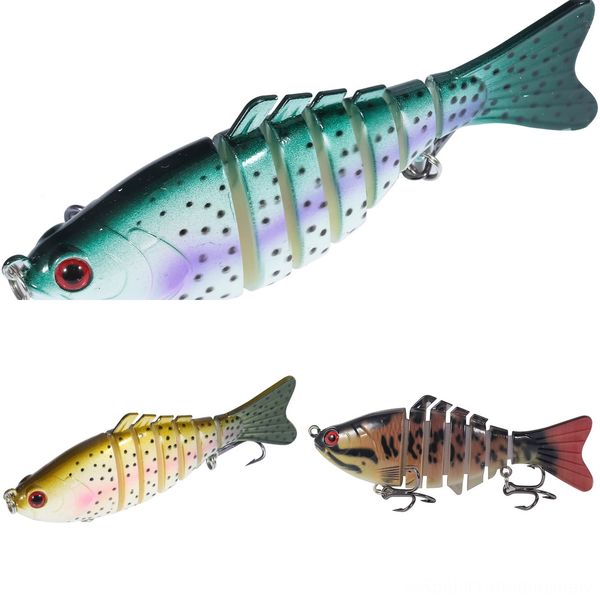 

fy7of mini bionic fish type lead soft fish bait * 15.5g luya bait luminous fake 10cm