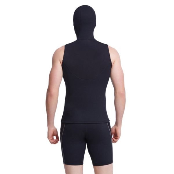 

3mm neoprene scuba diving cap with shoulder snorkeling equipment hat hood neck winter swimming warm diving hood