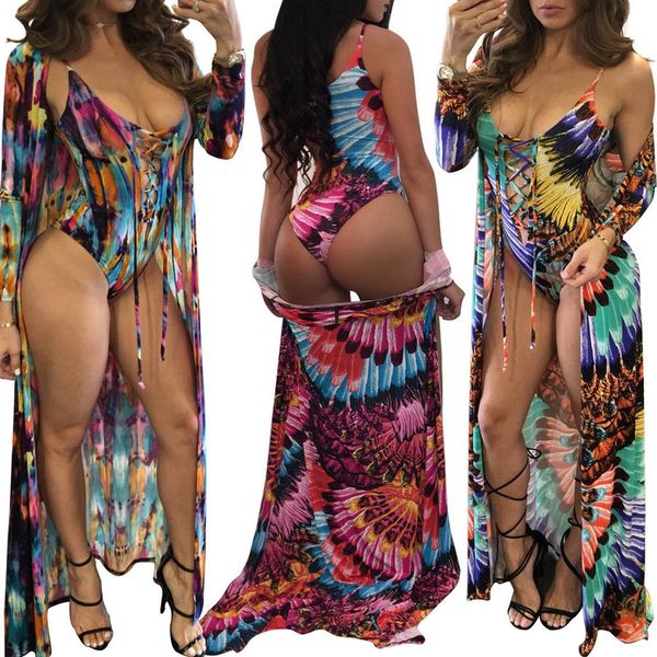 

beach pareo sundresses wear cover up saida de bath swim ladies women ups swimsuit dress tunics bind dye print condole, Blue;gray