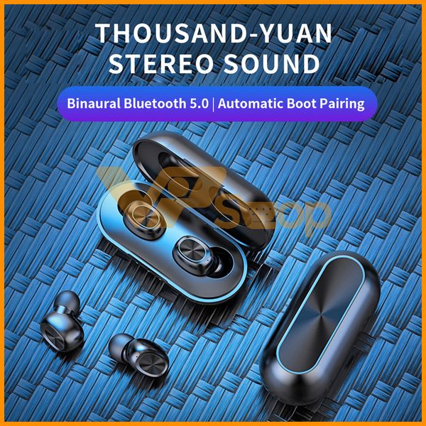 

b5 tws wireless earphone bluetooth 5.0 headphone touch control earbuds ipx7 waterproof stereo music headsets