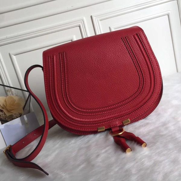 

2020 famous fashion design women bag genuine leather mini bag shoulder messenger saddle bag