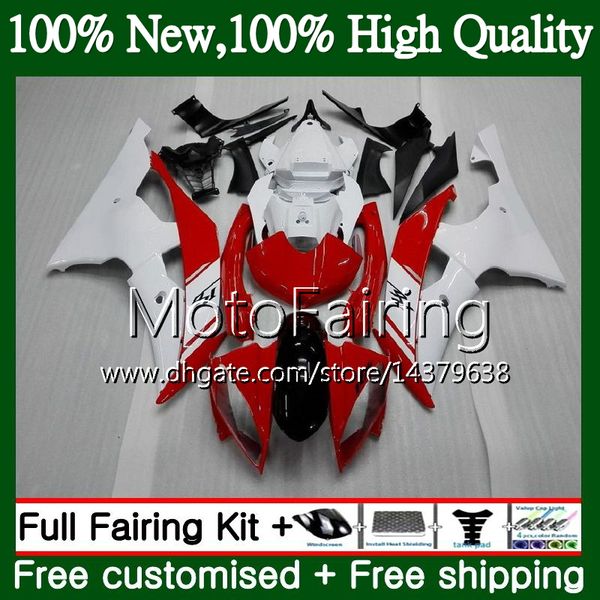 

комплект для yamaha yzf600 yzfr6 08 12 13 14 15 16 красный белый и yzf-r600 о 91mf23 и yzf р 6 и yzf-r6 в и yzf r6 в 2012 2013 2014 2015 201