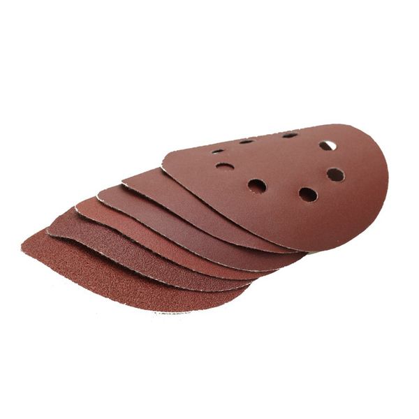 

grinding wheels 60 pieces of sandpaper, 5-inch roundness sandpaper 60/80/120/180/240/320 grits per 10 pieces