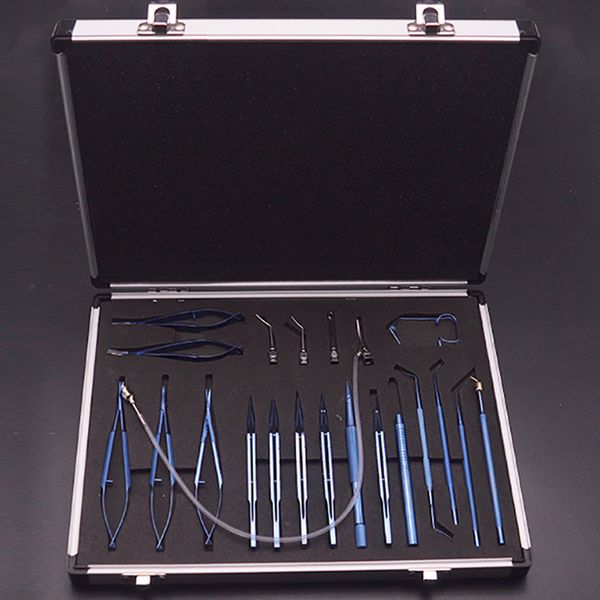 

professional ophthalmic microinstrument dog pet medical surgical instruments knife set scalpel box lancet surgical blade surgeon