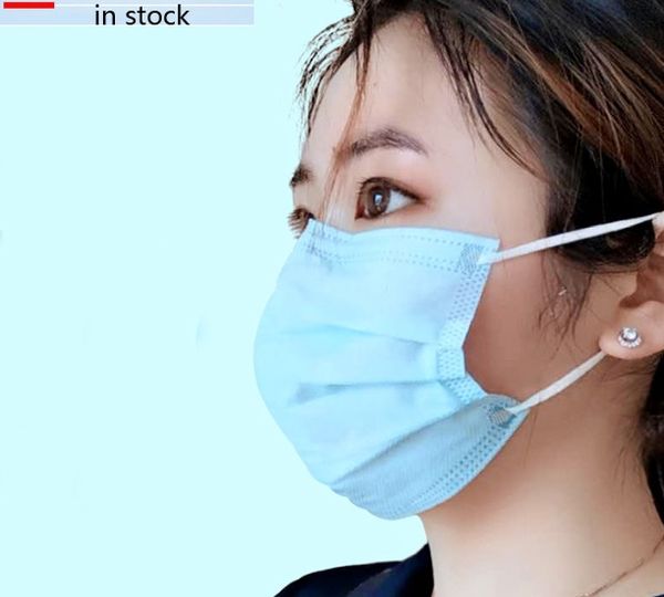 

cloth face masks masque reusable disposable face masks dust-proof and pm2.5 dhl/fedex mascarillas breathable thick 3-layer
