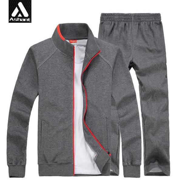 

2016 autumn plus big size 4xl 5xl 6xl 7xl 8xl exercise set men's casual tracksuits for men, Black