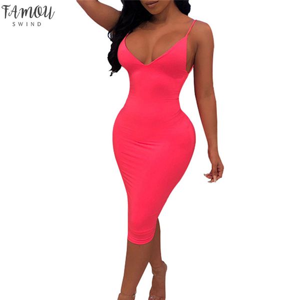 

summer dress women pure color v collar tight fitting backless camisole dress fashion casual elegant dress sundress, Black;gray