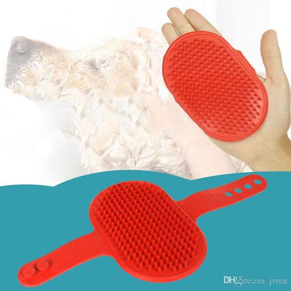 

100pcs carton dog cat bath brush comb rubber hair glove pet puppy hair grooming massage mitt