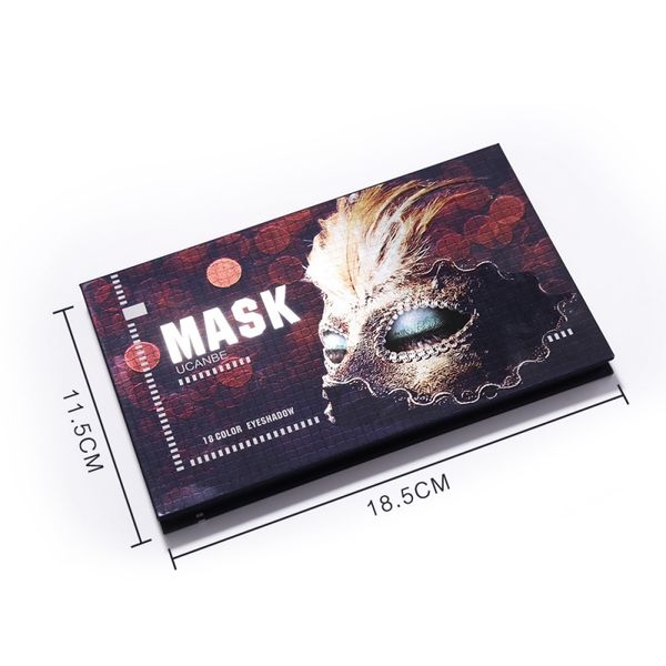 

1pc eyeshadow palette shimmer matte eye shadow palette makeup glitter pigmented long lasting maquiagem 18 colors