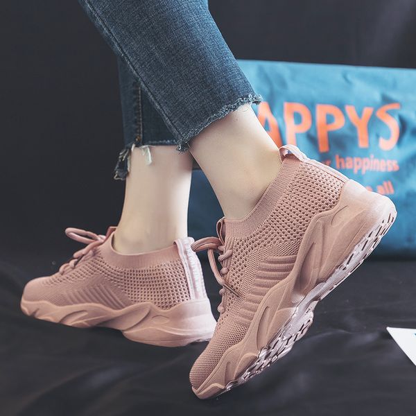 

women sports female running student platform sneakers