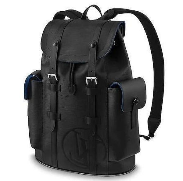 

2019 b m53302 кристофер pm мужская мода черный дорожная сумка рюкзаки модные показы окисленной кожи бизнес сумки сумки сумки посыльного