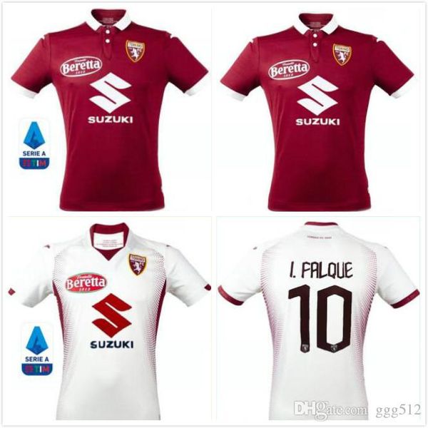 

19 20 torino futbol camisa turin belotti ljajic i.falque baselli 2019 2020 soccer jerseys zaza nkoulou camisetas maillot football kit shirt, Black;yellow