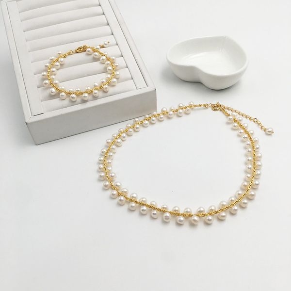 

100% real natural freshwater pearl necklace women,beautiful collar white pearl necklace girl anniversary gift, Silver