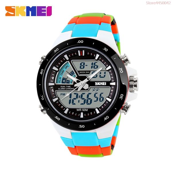 

skmei men sport watch men fashion casual alarm clock men's watch quartz-watch waterproof relogio masculino 1016, Slivery;brown