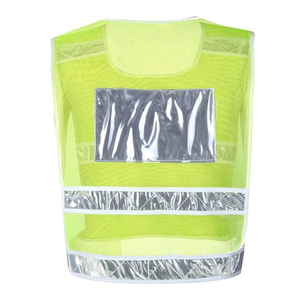

outdoor sports cycling vest bright lattice reflective vest fluorescent red retroreflective bike clothes thinking windbreaker, Black