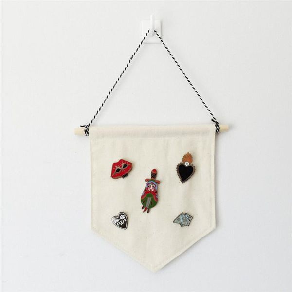 

медаль 1pc плакатного diy crafts знак флаг стена наклейка plain canvas декор стена детская комната висячие украшения украшение дом